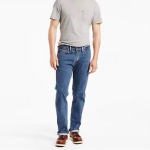 Levi’s 505 Regular Men’s Straight Leg Medium Blue Jeans Sz 48x32 NWT